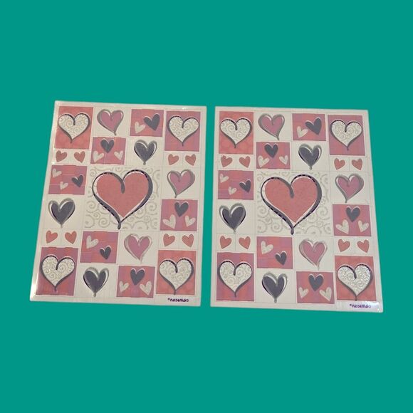 Valentine VTG Sticker Bundle Hallmark Mrs. Grossman's Candy Hearts Cupid Bears - Picture 15 of 15